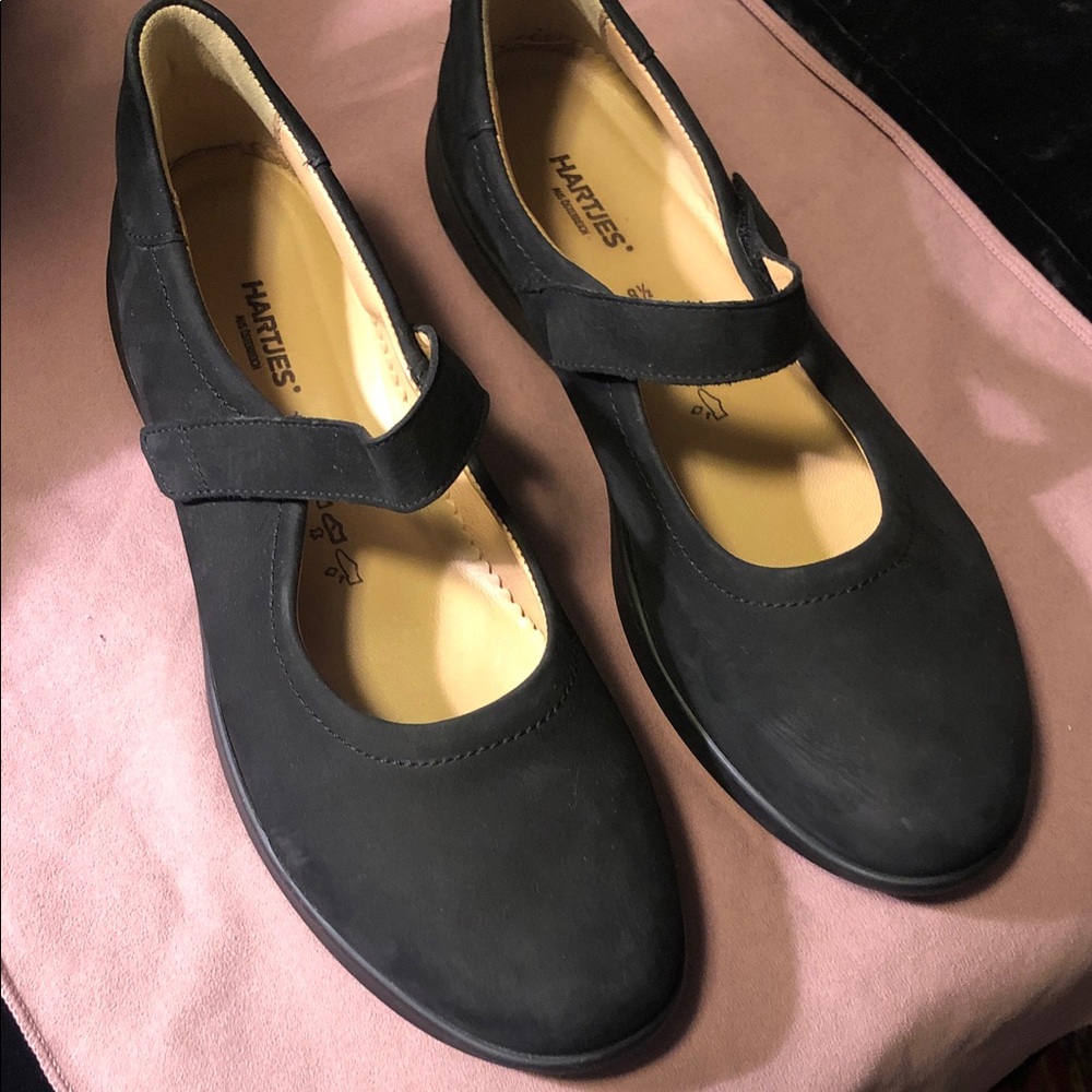 Hartjes Goa women’s suede Mary Jane shoes 8.5 new